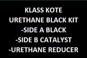 Black Urethane Kit